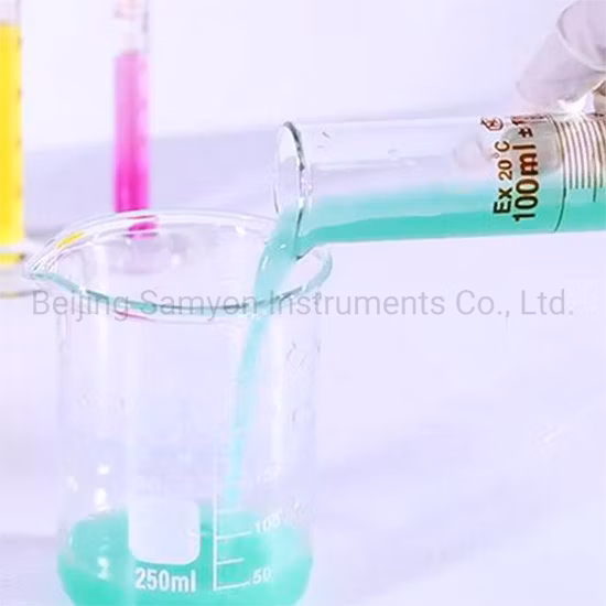 높은 경도 실험실 테스트 장비 5171mm 붕규산 유리 비커