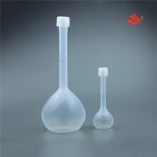 실험실 측정 50ml PTFE 부피 플라스크 부식 방지